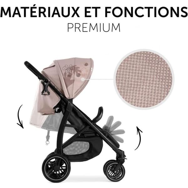 Hauck - Shopping Rapid 4D Sittvagn Minnie Mouse Rosa