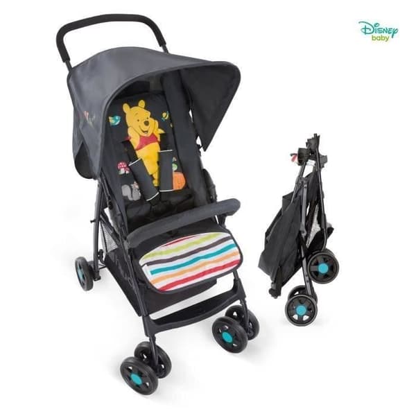 WINNIE THE POOH Sportvagn upp till 18 kg med liggläge, lätt (5,9 kg), hopfällbar och kompakt