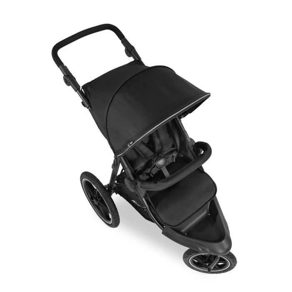 HAUCK Buggy Pushchair - Svart - 3 hjul Runner 2