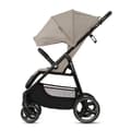 Miniatyrbild 3 av 4: Barnvagn upp till 22 kg - KINDERKRAFT TRIG3 - Enhandsfällning - Justerbar i liggläge - Beige
