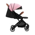 Miniatyrbild 2 av 4: Ultrakompakt stadsbarnvagn MOMI Estelle - Från 0 till 36 månader - Upp till 15 kg - Rosa
