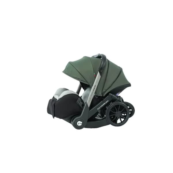 Rattaat 4 in 1 Luxury– DONA 2.0 by Finclicka - Musta