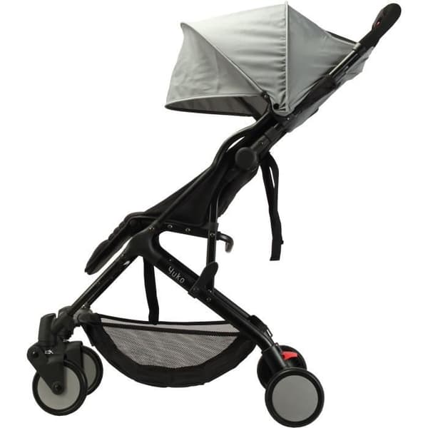 BAMBIKID Yuko City klapvogn - Ultra Compact - Grå