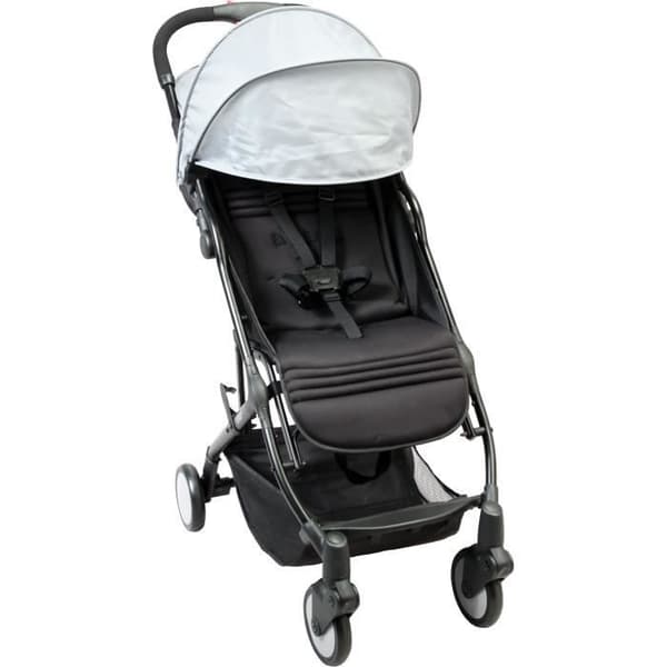 BAMBIKID Yuko City klapvogn - Ultra Compact - Grå