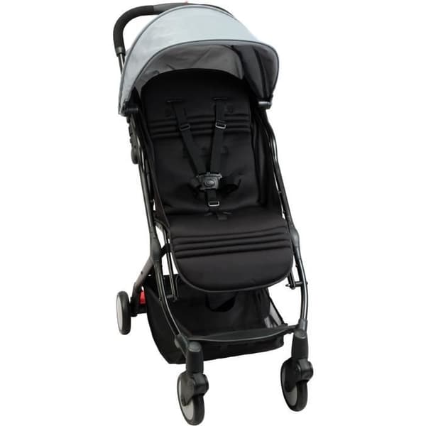 BAMBIKID Yuko City klapvogn - Ultra Compact - Grå