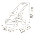Miniatyrbild 5 av 5: Baby Nurse-vagn för dockor upp till 42 cm - SMOBY