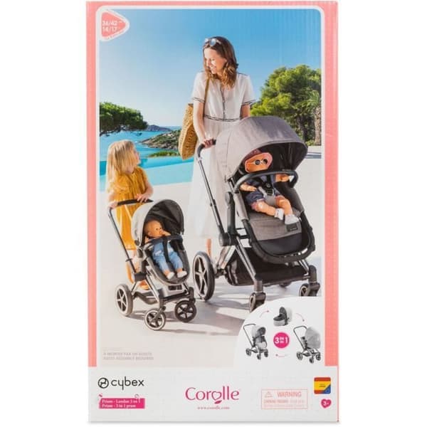 Cybex X Corolle Combo 3-in-1 -rattaat 36 cm ja 42 cm pitkille vauvoille