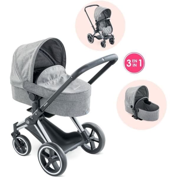 Cybex X Corolle Combo 3-in-1 -rattaat 36 cm ja 42 cm pitkille vauvoille