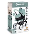 Miniatyrbillede 2 af 6: Maxi-Cosi 3 i 1 klapvogn - Smoby - Aftagelig bæredel - Multidirektionelle hjul