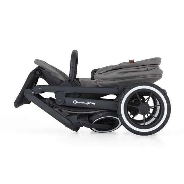 PETITE&amp;MARS Barnvagn ICON 2i1 AIR SET LITE Dovgrå