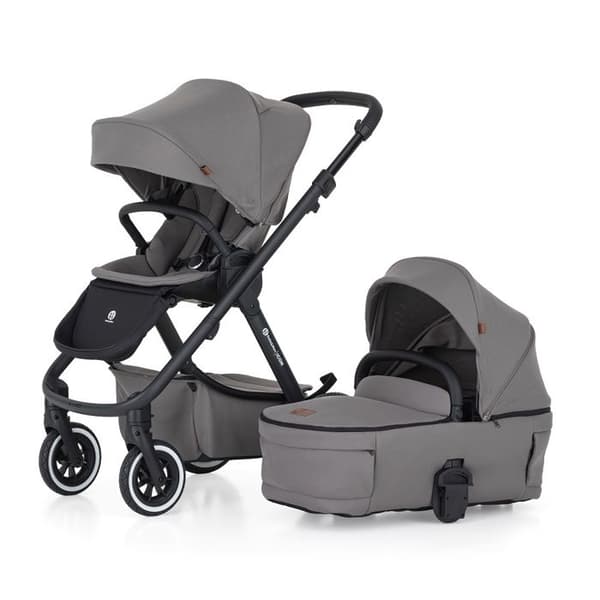 PETITE&MARS Barnvagn ICON 2i1 AIR SET LITE Dovgrå