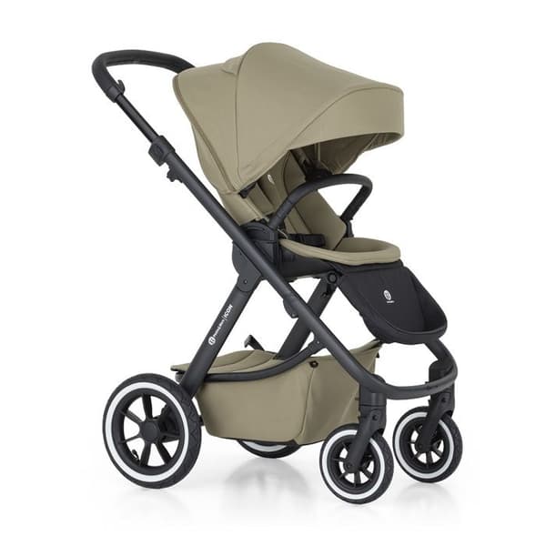 PETITE&MARS Barnvagn ICON 2i1 AIR SET LITE Mossig Grön