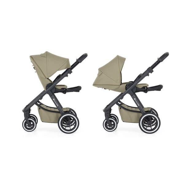 PETITE&MARS Barnvagn ICON 2i1 AIR SET LITE Mossig Grön