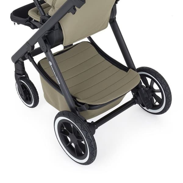 PETITE&MARS Barnvagn ICON 2i1 AIR SET LITE Mossig Grön