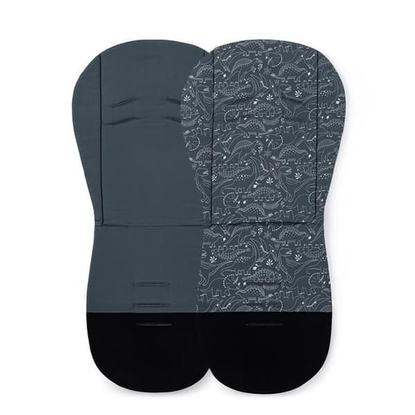 PETITE&MARS Reducer för Barnvagnsstol i Memory Foam Anthracit Dino