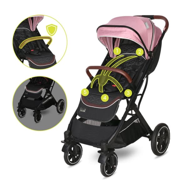 Lorelli Storm - Barnevogn | Rose Quartz