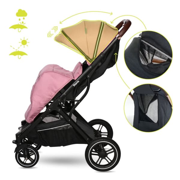 Lorelli Storm - Barnevogn | Rose Quartz