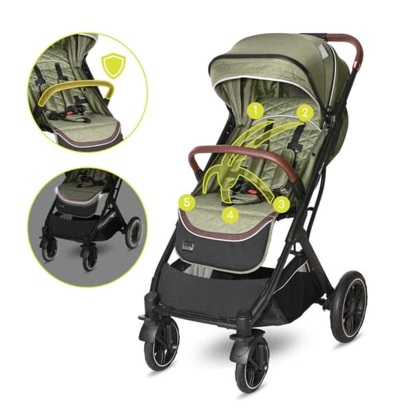 Lorelli Storm - Barnevogn | Loden Green