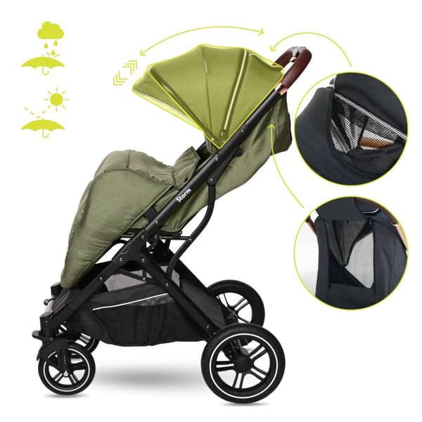 Lorelli Storm - Barnevogn | Loden Green