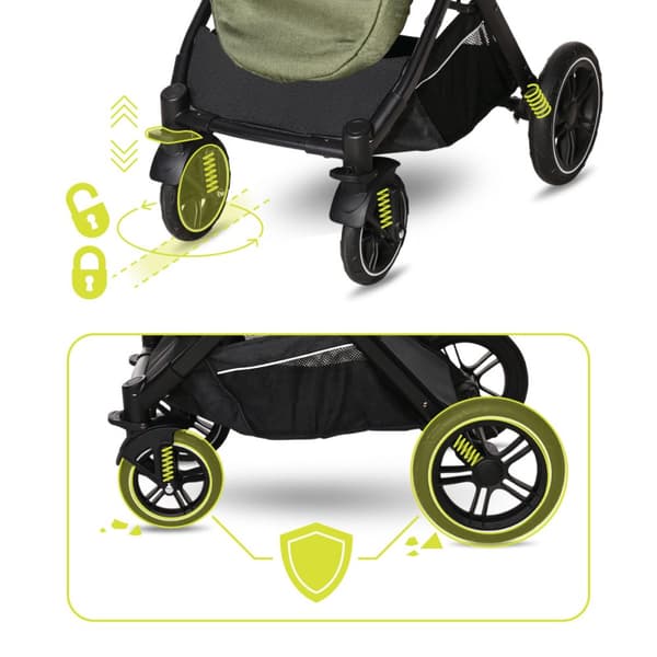Lorelli Storm - Barnevogn | Loden Green