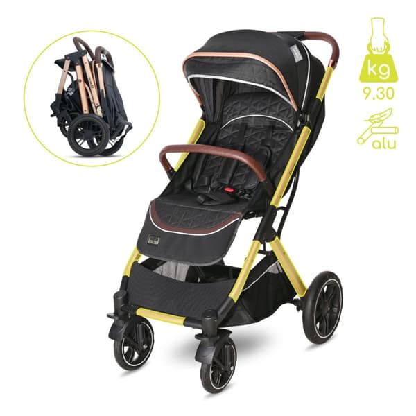 Lorelli Storm - Barnvagn | Luxe Black
