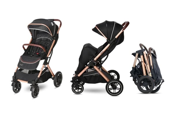 Lorelli Storm - Barnvagn | Luxe Black