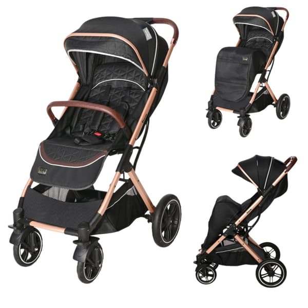 Lorelli Storm - Barnvagn | Luxe Black