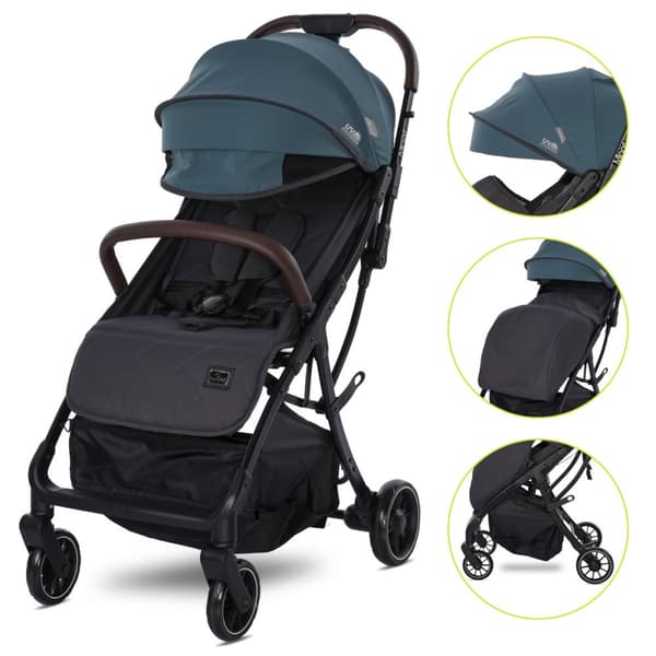 Lorelli Minori - automatisk foldbar klapvogn op til 22 kg | Opal