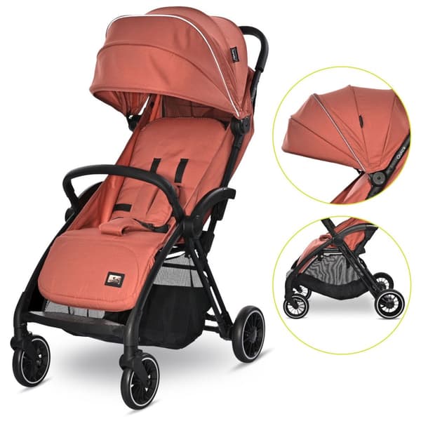 Lorelli Quick - automatiskt hopfällbar barnvagn upp till 22 kg | Ginger