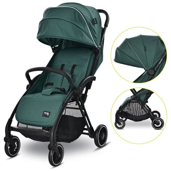 Lorelli Quick - automaattisesti taittuvat rattaat jopa 22 kg | Savu