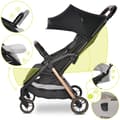 Miniatyrbillede 4 af 11: Lorelli Loret - automatisk foldbar klapvogn op til 22 kg | Sort