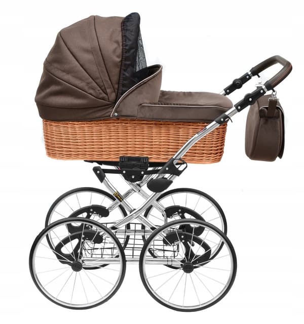 Barnvagn 3 djup sittdel Lux
