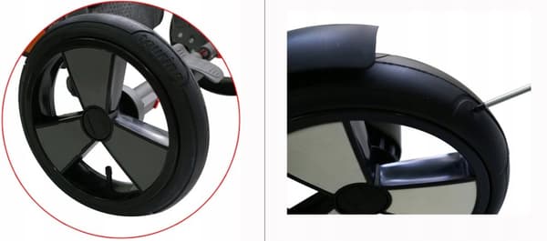 Barnvagn Multifunktionell 3-i-1 Djup Sits