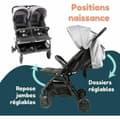 Miniatyrbild 5 av 6: Baby's Pushchair Bambisol Grey