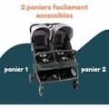 Miniatyrbild 2 av 6: Baby's Pushchair Bambisol Grey