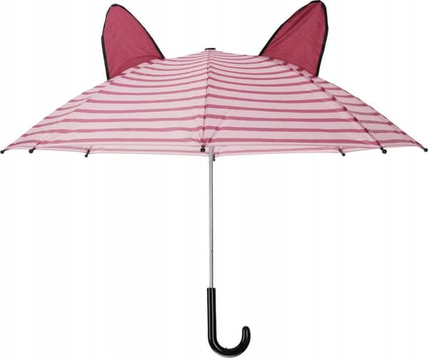 Lasten sateenvarjo korvakkeilla, kokoontaitettava, 58 cm