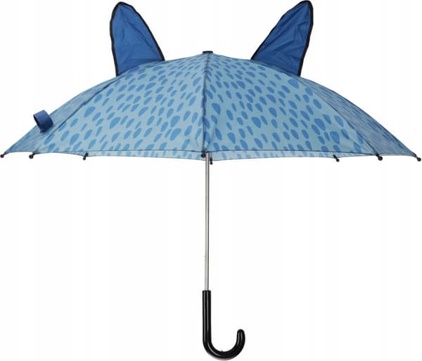 Lasten sateenvarjo korvakkeilla, kokoontaitettava, 58 cm
