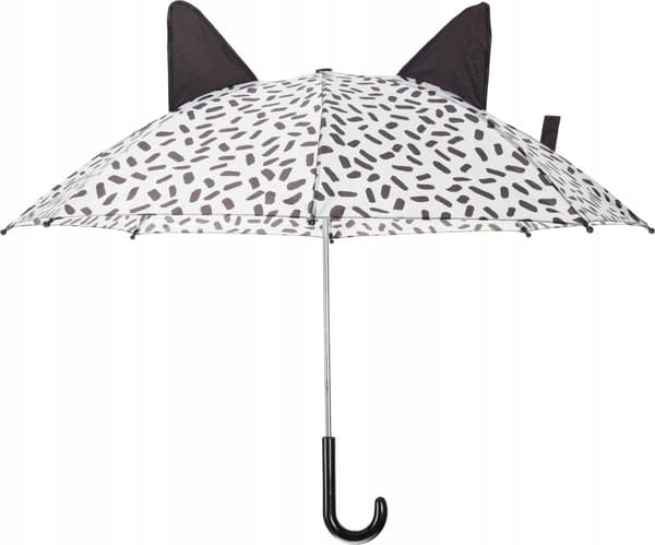 Lasten sateenvarjo korvakkeilla, kokoontaitettava, 58 cm