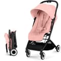 Pikkukuva 1 / 6: CYBEX - Erittäin kompakti ja mukava rattaat - ORFEO - 4 pyörää - Karkinpunainen