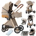 Pikkukuva 1 / 2: Vauvanvaunut, 3-in-1-malli, korkean maiseman ominaisuus, V9-KHAKI