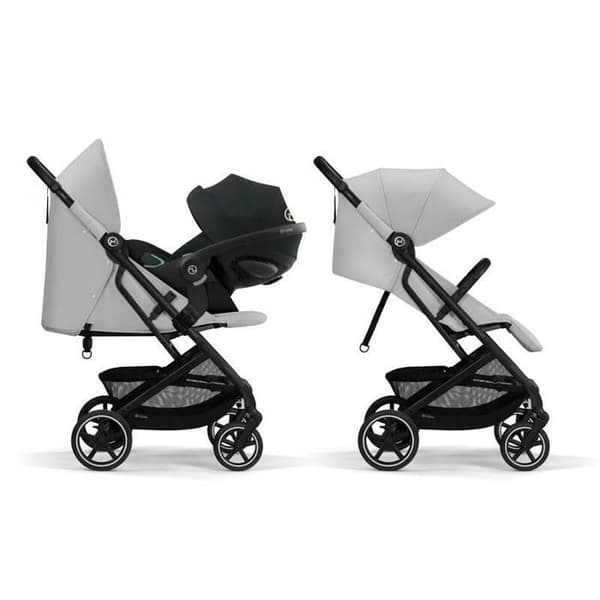 CYBEX - Beezy BLK -rattaat - Sumunharmaa