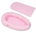 Miniatyrbild 3 av 3: Babynest - babynest - 0-8 månader - 100% bomull - 82x54cm - rosa rutig
