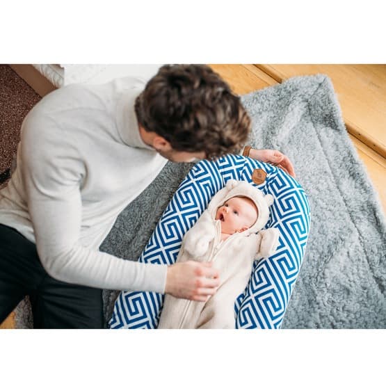 EcoViking - Babynest Ancient Blå