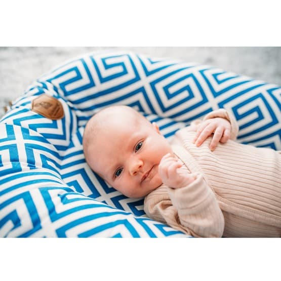 EcoViking - Babynest Ancient Blå