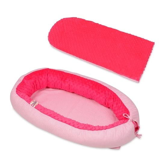 Babynest - Med Dyna - Rosa