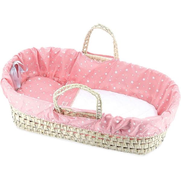 Petitcollin - Bassinet med "Starry Coral" fyllning 50 cm