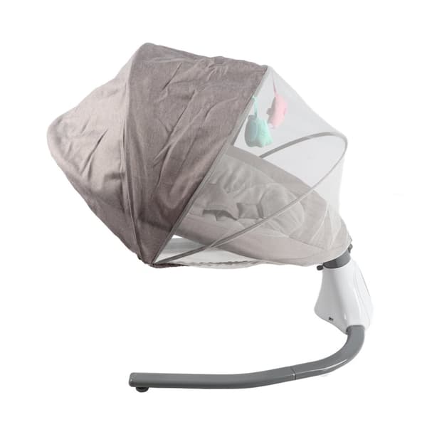 Elektrisk Babysäng, Fjärrkontrollsfunktion, Lugnande Gungande Rörelse, USB-laddning