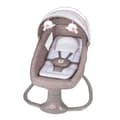 Miniatyrbillede 1 af 2: Deluxe Elektrisk Vugge, Blid Vuggende Bevægelse, Egnet til Spædbørn,Kaffe pink