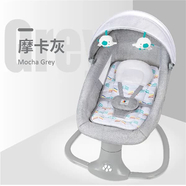 Babyswingstol, Unisex, Elektrisk funktionalitet, 10 kg belastningskapacitet,HR001