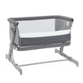 Miniatyrbillede 3 af 6: CHICCO Next2Me GO Co-Sleeping Crib - Kompakt - Hopfällbar - Liggbar - 6 Höjdnivåer - Mörkgrå